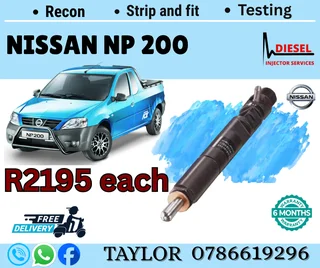 Nissan Np 200 - Diesel Injector For Sale