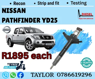 Nissan Patjfinder Yd25 - Diesel Injector For Sale