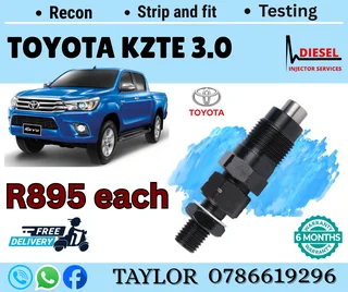 Toyota Kzte 3.0 - Diesel Injector For Sale