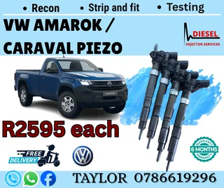 Vw Amarok / Caravelle Piezo - Diesel Injector For Sale
