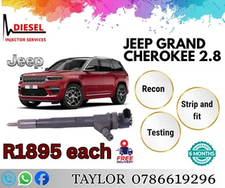 Jeep Grand Cherokee 2.8 - Diesel Injector For Sale