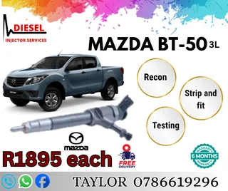 Mazda Bt-50 3l - Diesel Injector For Sale