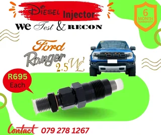Ford Ranger 2.5 WL diesel injectors