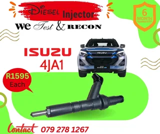 Isuzu 4JA1 diesel injectors