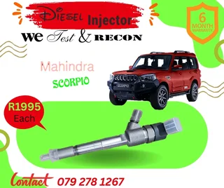 Scorpio diesel injectors