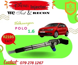 VW Polo 1.6 diesel injectors
