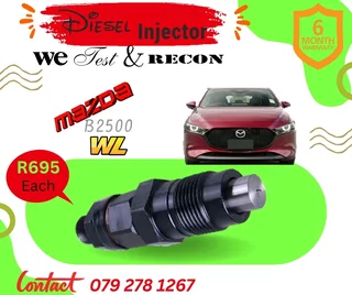 Mazda B2500 WL diesel injectors