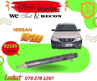Nissan NP 200 diesel injectors
