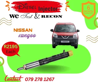 Nissan Kangoo diesel injectors