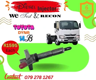 Toyota Dyna 14B diesel injectors