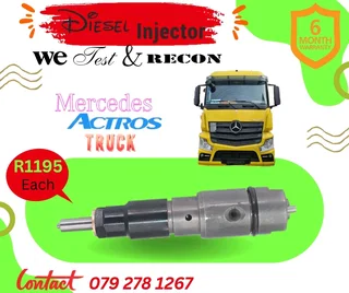 Mercedes Actros Truck diesel injectors