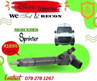 Mercedes Sprinter diesel injectors