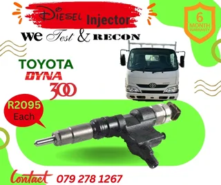 Toyota Dyna 300 diesel injectors