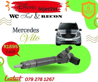 Mercedes Vito diesel injectors