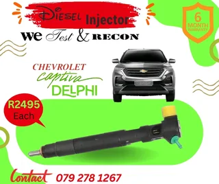 Chev Captiva Delphi diesel injectors