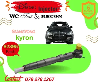 Ssangyong Kyron diesel injectors
