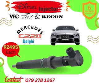 Mercedes Delphi diesel injectors