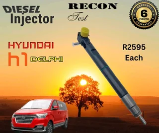 Hyundai H1 Delphi diesel injectors