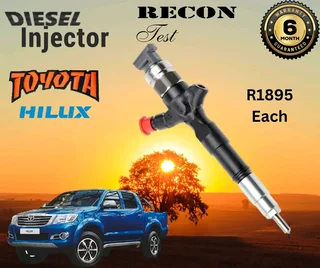 Toyota Hilux diesel injectors