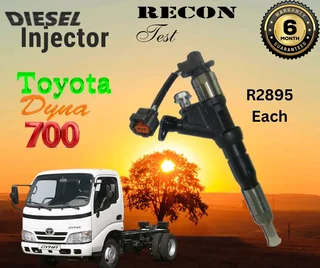 Toyota Dyna 700 diesel injectors