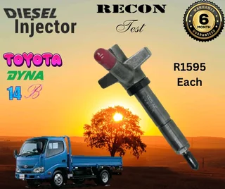 Toyota Dyna 14 B diesel injectors