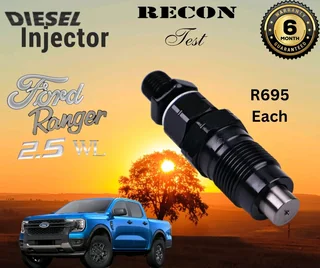 Ford Ranger 2.5 WL diesel injectors
