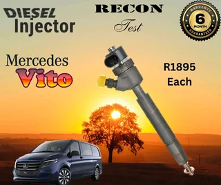 Mercedes Vito diesel injectors