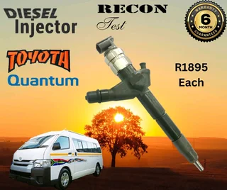 Toyota Quantum diesel injectors
