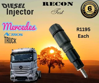 Mercedes Actros Truck diesel injectors