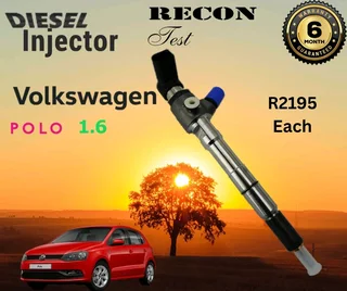 VW Polo 1.6 diesel injectors