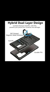 RUGGED SAMSUNG GALAXY A15 SHOCKPROOF CASE WITH STAND &amp; CARD SLOT