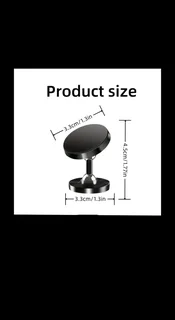 BRAND NEW MAGNETIC PHONE MOUNT – GYM &amp; CAR USE, ALUMINUM ALLOY, SLEEK SILVER!