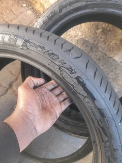 2x 245/40/R20 MICHELIN PRIMARY 95% THREAD LIFE CALL ZUMA 0617061663