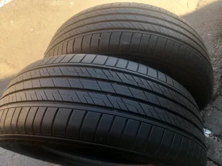 2x 225/55/R18 KUMHO TYRES 90% THREAD LIFE CALL ZUMA 0617061663