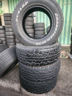 4x 265/65/R17 DUNLOP GRANDTREK AT3G TYRES IS AVAILABLE NOW CALL ZUMA 0617061663