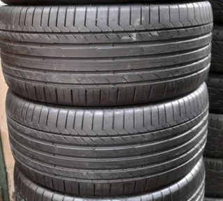 4x 285/45/r20 Continental Normal Tyres 90% Thread Life Call Zuma 0617061663