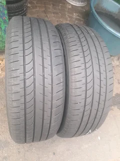 2x 235/55/R20 BRIDGESTONE DUELER H/L TYRES 90% THREAD LIFE CALL ZUMA 0617061663