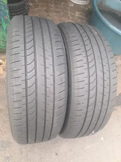 2x 235/55/R20 BRIDGESTONE DUELER H/L TYRES 90% THREAD LIFE CALL ZUMA 0617061663