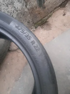 X5 BMW TYRES 2x 275/35/R22 CONTINENTAL PREMIUM CONTACT 6 TYRES CALL ZUMA 0617061663