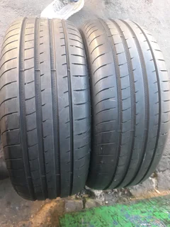 2x 226/45/r19 Goodyear Eagle F1 Runflat Tyres 95% Thread Life Call Zuma 0617061663