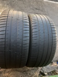 2x 255/50/R19 MICHELIN PILOT SPORT 4 S TYRES 90% THREAD LIFE CALL ZUMA 0617061663