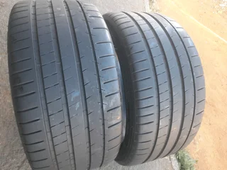 2x 265/35/r19 Michelin Pilot Supar Sport Tyres 95% Thread Life Call Zuma 0617061663