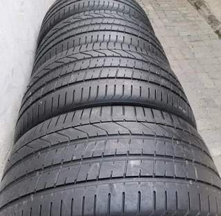 4x 295/35/r21 Pirelli P Zero Normal Tyres 90% Thread Life Call Zuma 0617061663