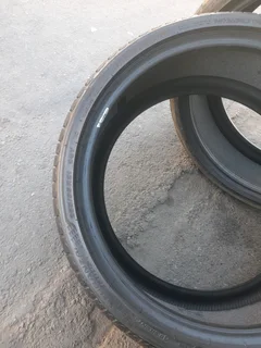 2x 255/35/R21 BRIDGESTONE POTENZA NORMAL TYRES 90% THREAD LIFE CALL ZUMA 0617061663