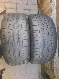 2x 275/45/R18 PIRELLI P ZERO NORMAL TYRES 90% THREAD LIFE CALL ZUMA 0617061663