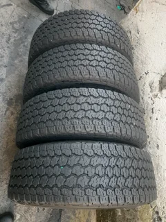 4x 265/70/r17 Goodyear Wrangler Tyres 90% Thread Life Call Zuma 0617061663