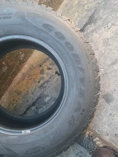 4x 265/70/R17 GOODYEAR WRANGLER TYRES 90% THREAD LIFE CALL ZUMA 0617061663