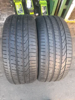 2x 265/45/R20 PIRELLI P ZERO NORMAL TYRES 95% THREAD LIFE CALL ZUMA 0617061663