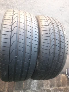 2x 265/45/R20 PIRELLI P ZERO NORMAL TYRES 95% THREAD LIFE CALL ZUMA 0617061663