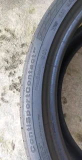 2x 285/30/R21 CONTINENTAL SPORT CONTACT 5P TYRES 96% THREAD LIFE CALL ZUMA 0617061663